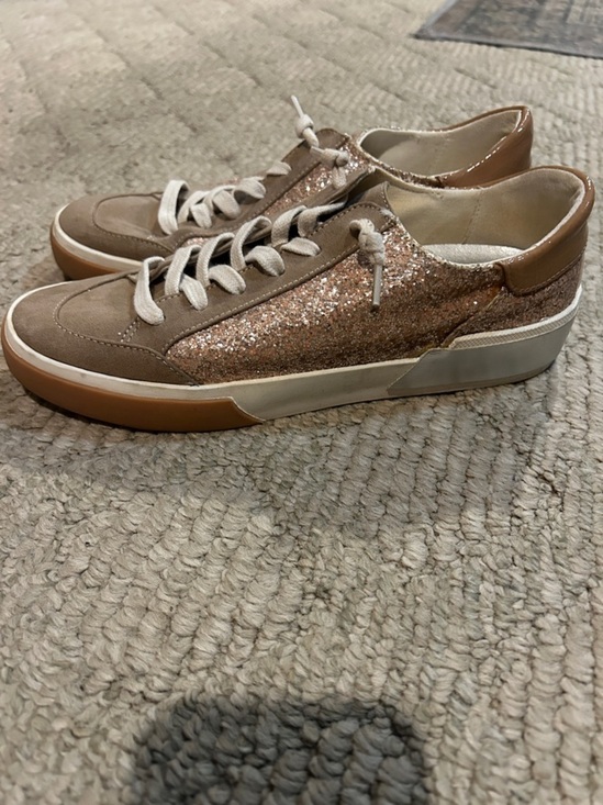 Dolce Vita Shoes - Dolce Vita Women’s Glitter Casual Sneakers - Rose Gold